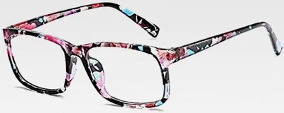 Produktbild von Blaulichtfilter Brille Quadrat Nerd Brillengestell Anti Blaustrahl Computerbrille