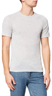 Image de T-shirt fonctionnel à manches courtes CMP pour homme, gris clair, taille M