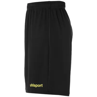 Produktbild von uhlsport Shorts CENTER BASIC - OHNE INNENSLIP Unisex 1003342_01 schwarz/fluo gelb S
