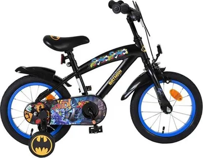 Produktbild von Batman Kinderfahrrad - Jungen - 14 Zoll - Schwarz