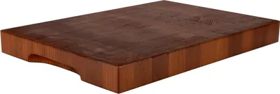 Produktbild von Unyqoos® Hackblock Buche XL – Schneidebrett & Butler-Block, schnittfestes, thermisch behandeltes Buchenholz, 50 x 35 x 5 cm