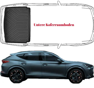 Produktbild von Trimak  Kofferraumwanne kompatibel mit Cupra Formentor ab 2020 Untere Kofferraummatte