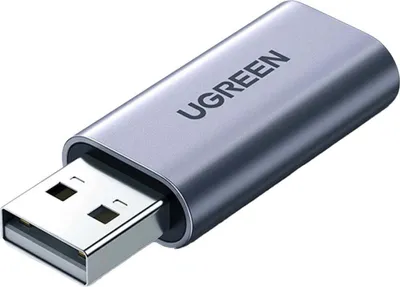 Produktbild von Ugreen Cm383 audio adapter - Grau