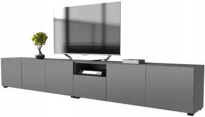 Produktbild von Kommode TV-Schränke 300cm grau matt