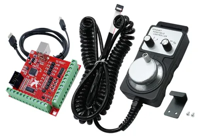 Obrázok produktu pre Pulzný generátor, 4-osé ovládanie, vstup DC 24V-30V, sada pre 4 osi