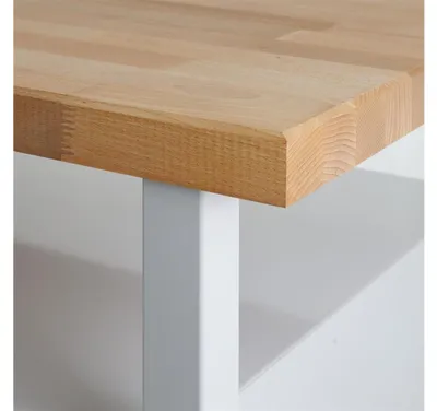 Produktbild von ADB Werkbank lichtgrau, anthrazitgrau 6 Schubladen 170,0 x 60,0 x 84,0 cm