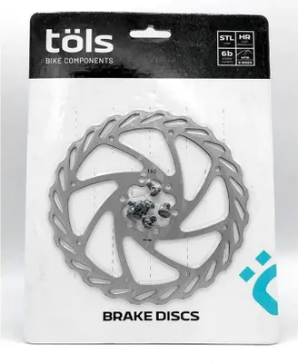 Produktbild von Tols Mtb Disc Wave Bremsscheibe Silber 180 mm Silber 180 mm