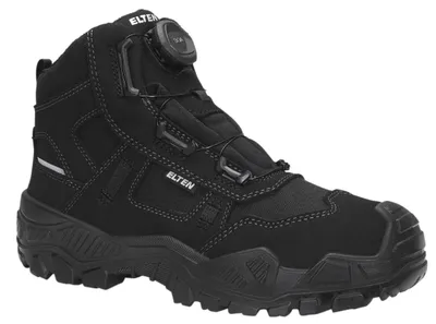 Produktbild von ELTEN MIKE BOA black Mid ESD S3S, Sicherheitsschuhe für Herren, leicht, Stahlkap