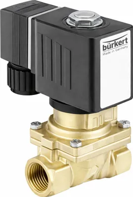 Produktbild von Bürkert Magnetventil Fig.6281A 3/4 Zoll stromlos geschl.230/50 o.Gerätestecker, 1 Stk.