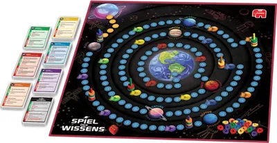 Produktbild von Jumbo Spiel des Wissens, Brettspiel, Trivia, 8 Jahr(e), 45 min, 45 min, Familienspiel