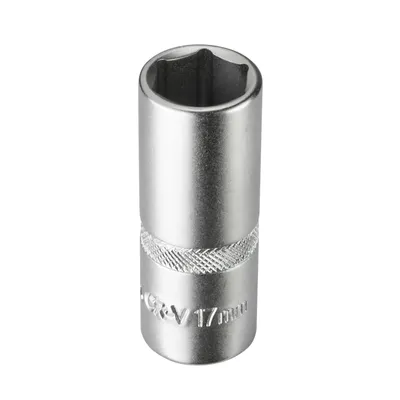 Produktbild von Stecknuss Sechskant 17mm 6 Kant 3/8" lang (CR-V)