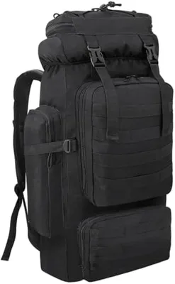Produktbild von PromoHome® 80 Liter Große Kapazität Outdoor-Rucksack für Wandern, Camping, Bergsteigen und Reisen - Ultraleichter wasserdichter