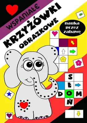 Obrázek produktu pro Wspaniałe krzyżówki obrazkowe dla dzieci (Buch auf Polnisch)