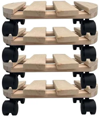 Produktbild von Famanu Pflanzenroller mit 30 cm Durchmesser - Tragkraft bis 120 kg