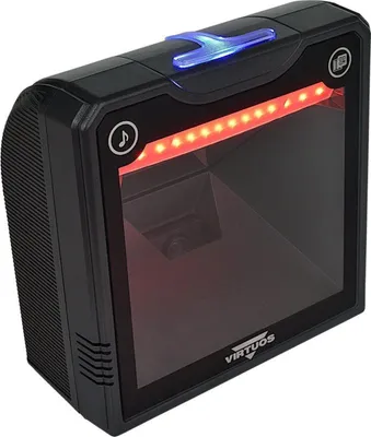 Zdjęcie produktu dla Czytnik Virtuos CCD 2D HT-865A, stacjonarny, USB, czarny