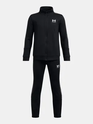 Produktbild von Under Armour Icon Knit Trainingsanzug Schwarz 8 Years Jungen Schwarz 8 Years