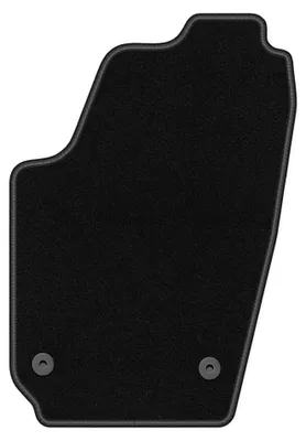 Image de Tapis conducteur en moquette pour Seat Cordoba II 2002-2009 (berline) – 1 pièce, noir, sur mesure – Wielganizator BASIC