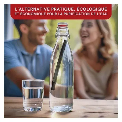 Produktbild von Wasserfilter mit Bambus-Holzkohle-Stäbchen, Set mit 4 Stück