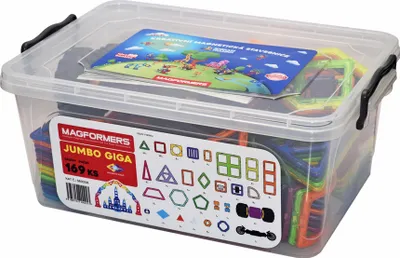 Obrázek produktu pro MAGFORMERS Jumbo GIGA 169 kusů