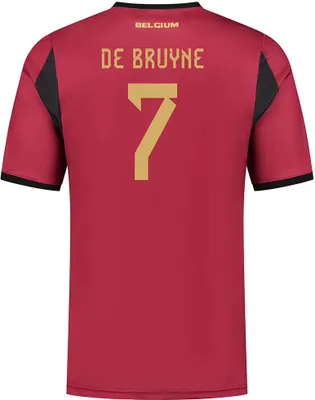 Zdjęcie produktu dla Domowa koszulka piłkarska Belgium De Bruyne - 2024-2026 - Dzieci i dorośli - 140