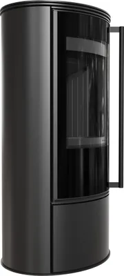 Immagine prodotto di Stufa a legna in acciaio KRATKI ERIK Ø 150 5,5 kW nero thermotec