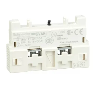 Obrázek produktu pro Schneider Electric Pomocný spínač 660 V -20...+60 °C IP2X (GVAE1)