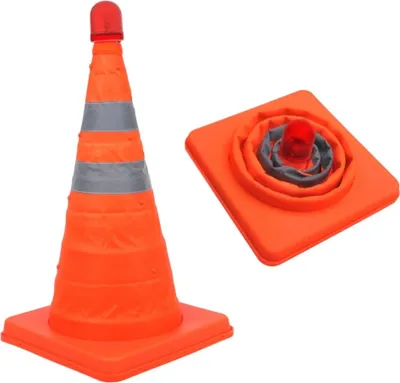 Obrázok produktu pre Bezpečnostný kužeľ otočný s LED svetlom