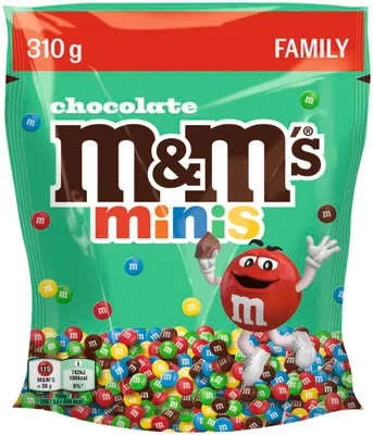 Image de m&m's 465898 m&m's Mini Chocolate Schokobonbons 310,0 g
