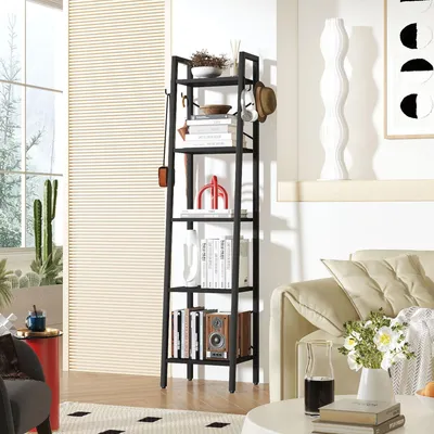 Productafbeelding van Vijf-laags boekenkast in de vorm van een ladder, 160 cm hoog