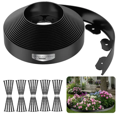 Produktbild von Flexible Gartenrand von 10 m mit Erdspießen