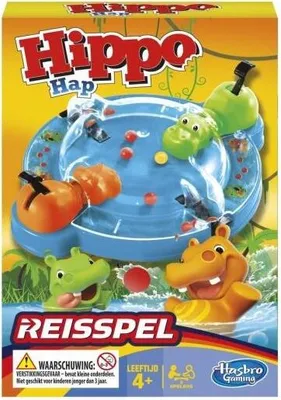 Produktbild von Hasbro Gaming B1001104, Brettspiel, Feinmotorik (Geschicklichkeit), 4 Jahr(e), Reiseedition, Familienspiel