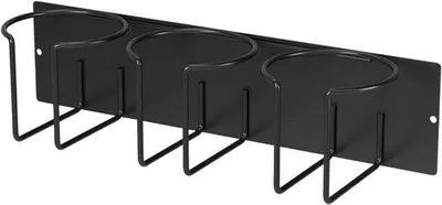 Produktbild von Kühlschrankbecherhalter - Magnetisches Regal - Organisieren Sie Getränke - Raumsparendes Design - 355 x 108 cm - Schwarz