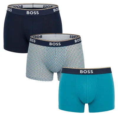 Produktbild von BOSS 3er-Pack Herren-Boxershorts aus Baumwolle mit elastischem Bund und Logo 50531701