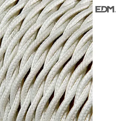Productafbeelding van Kabel EDM, 2 x 0,75 mm, wit, 5 meter