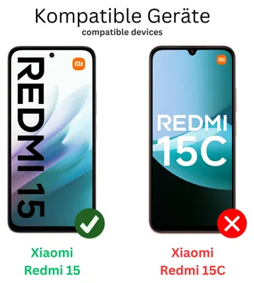 Image de 4x Film de protection d'écran pour Xiaomi Redmi 15 protecteur antireflet dipos
