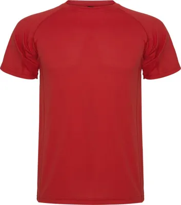 Imagen del producto de Roly - Camiseta "Montecarlo" para hombre - Deportiva, manga corta, modelo PF4368 (Talla M) (Rojo)