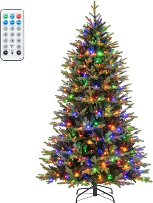 Immagine prodotto di Albero di Natale artificiale da 210 cm con 470 LED, verde