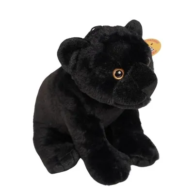 Produktbild von Plüschtier schwarzer Panther 24cm weiches Kuscheltier Raubkatze