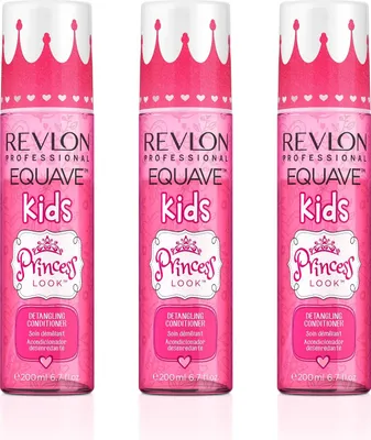 Produktbild von Equave Kids Princess Conditioner 3x200 ml