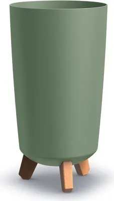 Produktbild von Hangender Blumentopf Gracia Tubus Slim 24Cm Grün