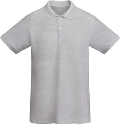 Produktbild von Roly Eco PO6617 | Poloshirt Prince S bis 3XL - Farbe: Heather Grey 58 - Größe: 3XL