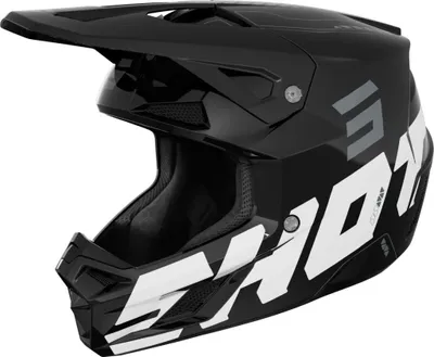 Produktbild von SHOT SPEED HEAVY MX-Helm glanz schwarz XS