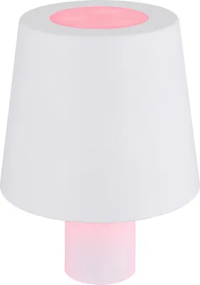 Produktbild von RGB LED Tischleuchte, Flaschenlampe, weiß, Touch, H 14 cm
