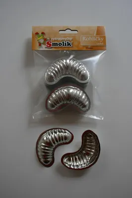 Obrázek produktu pro Formičky na cukroví rohlíčky 7,5cm 20ks