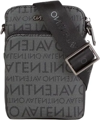 Productafbeelding van Crossbody Tas - Schoudertas Dames - Dagelijks Gebruik - Verstelbare Band - 19 cm - Grijs Zwart