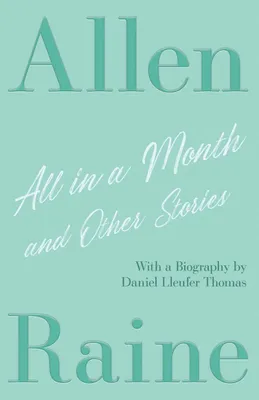Produktbild von All in a Month and Other Stories