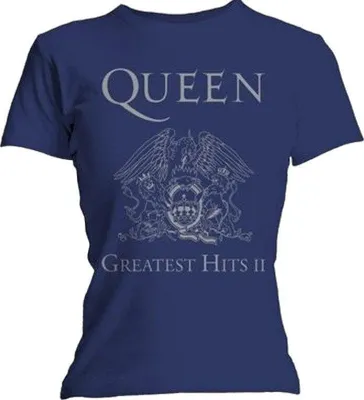 Produktbild von Queen Greatest Hits II Blue XL T-Shirt