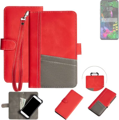 Produktbild von K-S-Trade Handy Schutzhülle für LG Electronics V50 ThinQ 5G Hülle Portemonnee Brieftasche Klapphülle Kartenfächer Flip Wallet Case Etui