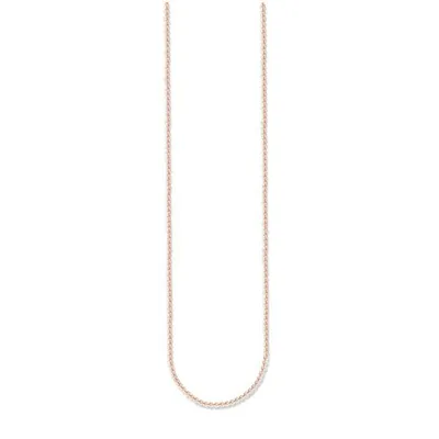 Produktbild von Thomas Sabo KE1106-415-12 Halskette Venezia Sterling-Silber Roségold 90 cm