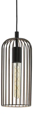 Productafbeelding van EGLO 49644, Vaste installatie, Zwart, Koper, Zwart, Staal, Klasse II, 1 lamp